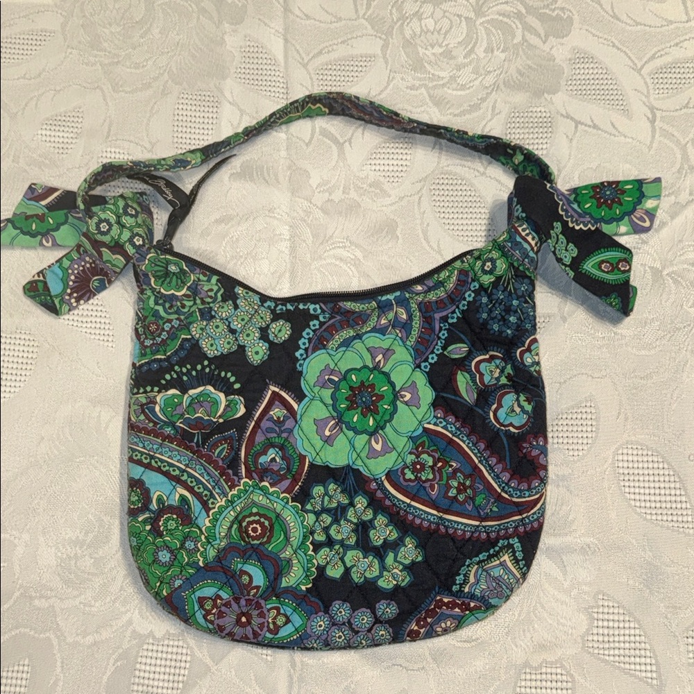 Vera Bradley Floral Patterned Shoulder Bag purse